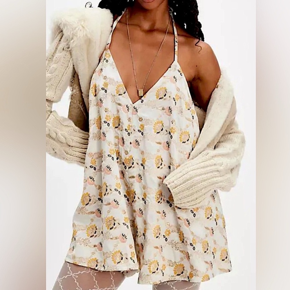NWOT Free People Chiara Romper
